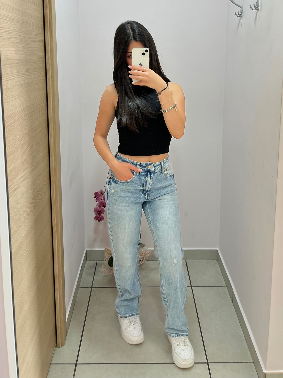 Straight Leg Jeans