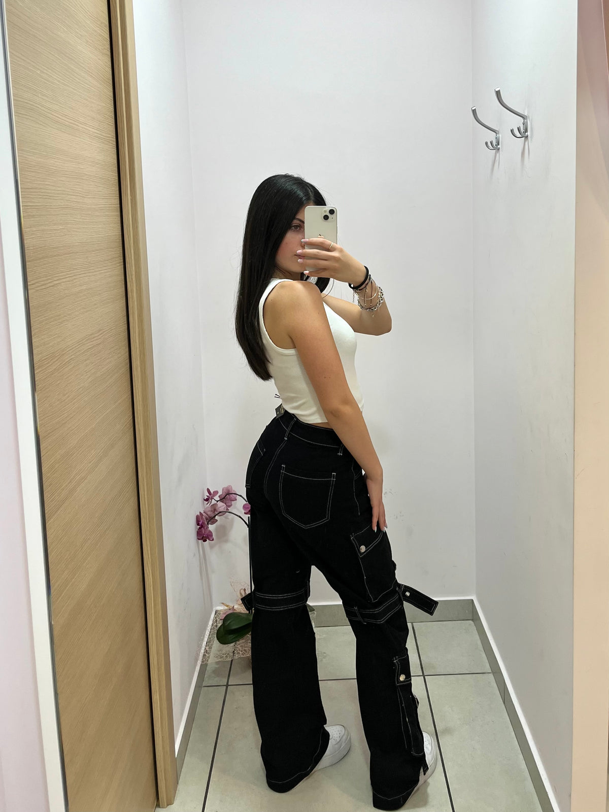 Grunge Black Cargo